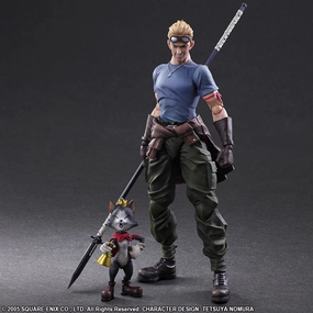 Play Arts Kai - FINAL FANTASY VII ADVENT CHILDREN: Cid Highwing & Cait Sith Asian Art