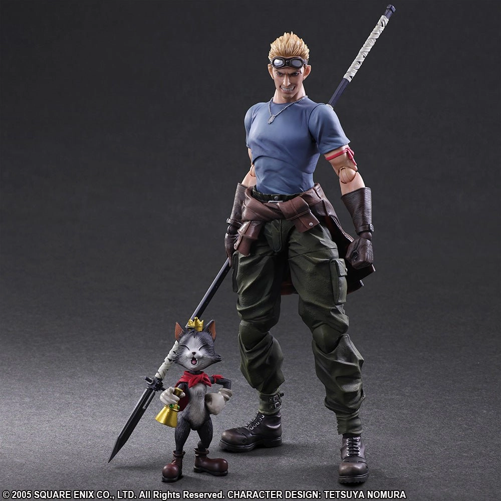 Play Arts Kai - FINAL FANTASY VII ADVENT CHILDREN: Cid Highwing & Cait Sith Asian Art