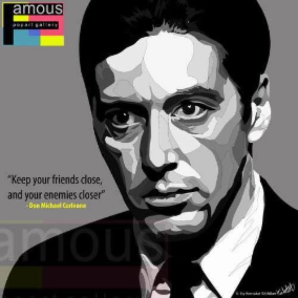 Melody Making Science Kit Pop Art Wall Decoration Drawing (Don Michael Corleone) Godfather ?