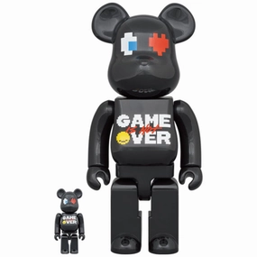 BE@RBRICK PAC-MAN ?? GRAFFLEX ?? 9090 ?? S.H.I.P&crew (100% & 400% / 1000%) Dream World Dispersion Effect