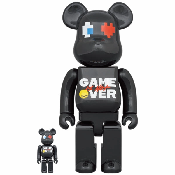 BE@RBRICK PAC-MAN ?? GRAFFLEX ?? 9090 ?? S.H.I.P&crew (100% & 400% / 1000%) Dream World Dispersion Effect