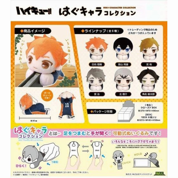 Haikyu!! Hug Chara Collection vol.1 (set of 6) (2024 Sep resale ver.) hagu Journey End