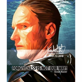 Action Playset Pop Art Wall Decoration Drawing (Ocean Master - Forgiveness is not our way!) ?