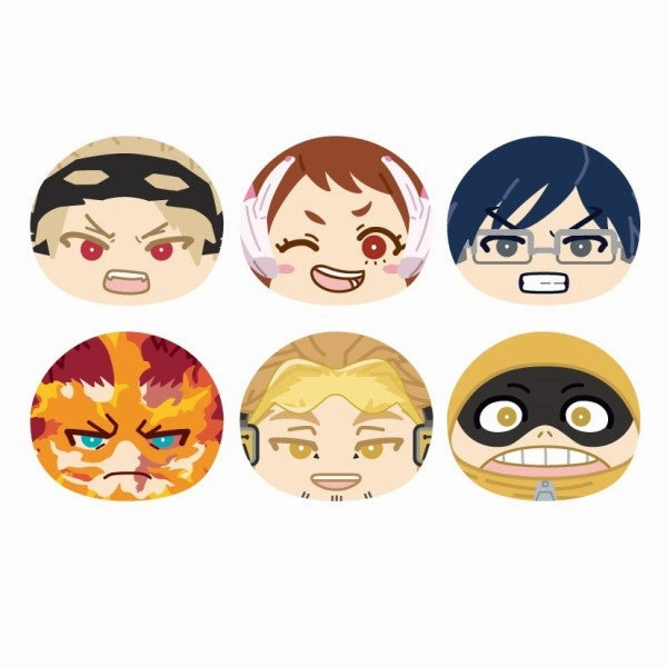 TV Anime "My Hero Academia" Omanju Nigi Nigi Mascot 3 box B (set of 6) ???W Measuring Tape Animal Figures