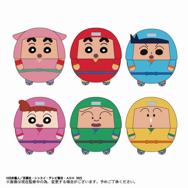 Movie Crayon Shin-chan Fluffy Kororin (set of 6) Inclusion Practice