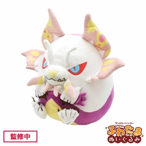 Monster Hunter Fuwatama Plush (Mizutsune / Furious Rajang) ?? ??C?? ????C?? (???? (????) / ??????{?? (??????????`?????)) Discovery Joy Fantasy Skill