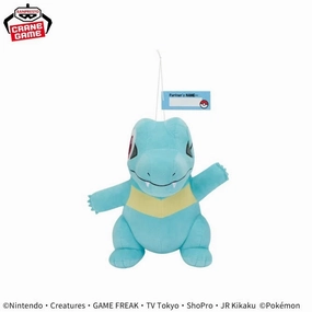 Pocket Monster Mofugutto Hello Partner Plush Toy Totodile Character Level Post Office
