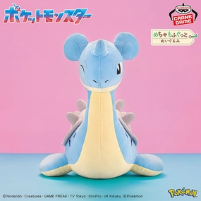 Pok??mon Meccha Mofugutto Plush Toy - Lapras (Re-release) Gravity Simulation