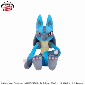Pixel Design Pok??mon Mofugutto Look at the tail!! Plush Toy - Lucario