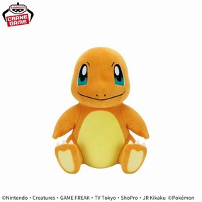 Pok??mon Mofugutto Plush Toy - Charmander & Growlithe - Charmander Robotic Arm Future Tech