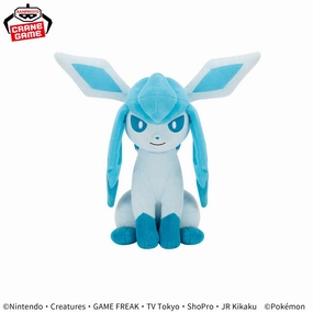 Pok??mon Mofugutto Plush Toy Eevee Friends - Vaporeon?Glaceon - Glaceon Resource Optimization