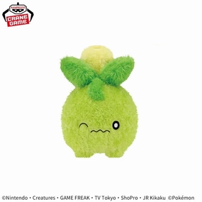 Pok??mon Mofugutto Relax Time Plush Toy - Swablu & Smoliv - Smoliv Self Esteem Signal Transmission