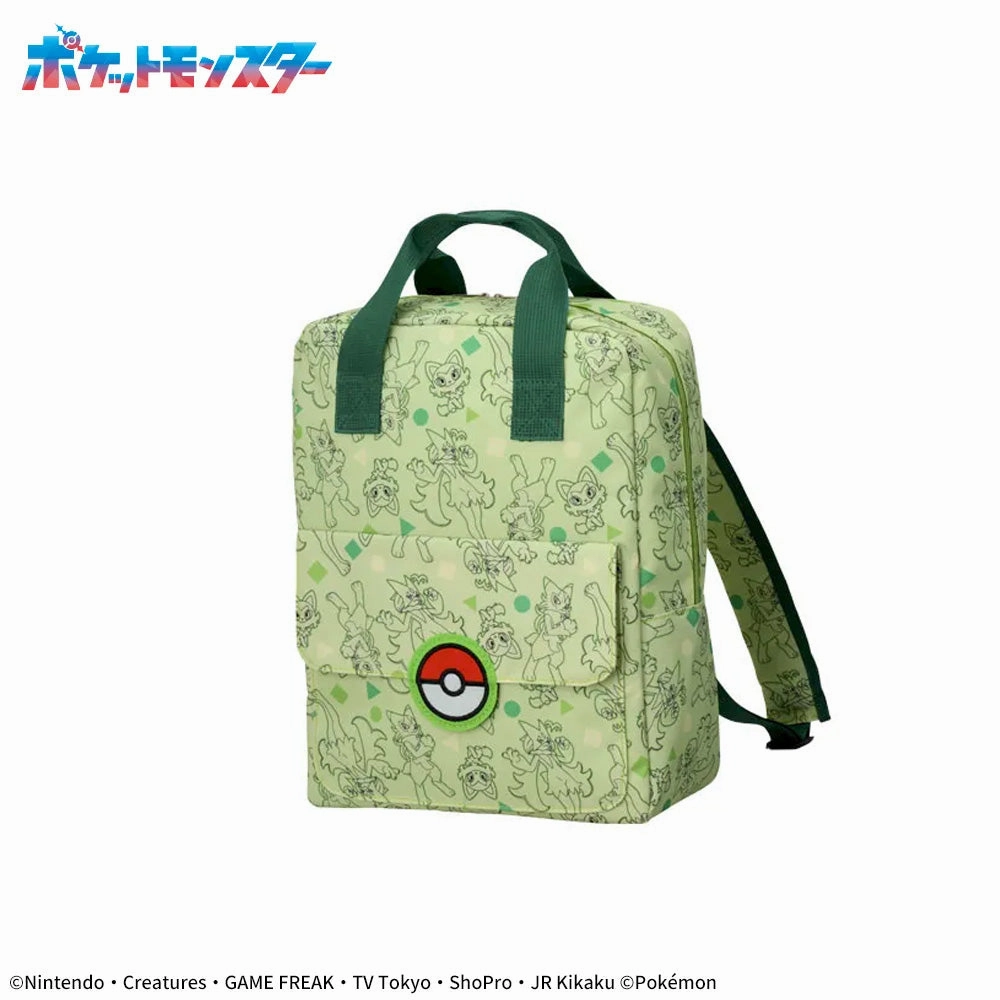 Discovery Joy Pok??mon Plutinum Zakka Square Backpack Green Ver