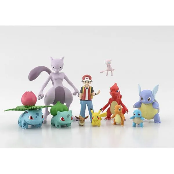 Language Development Emergency Car Pokemon Scale World Figures Blind Box Set
