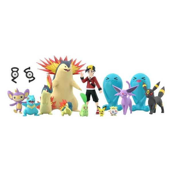 POKEMON SCALE WORLD JOHTO SET Shape Sorter