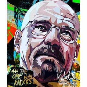 Pop Art Poster Wall Decoration Drawing Breaking Bad Walter White Deep Sea Research Project