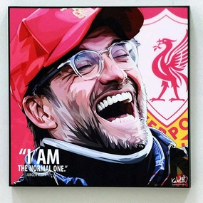 Brain Exercise Pop Art Poster Wall Decoration Drawing Jurgen Norbert Klopp Liverpool