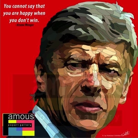 Faith Restore Pop Art Wall Decoration Drawing (Arsene Wenger)