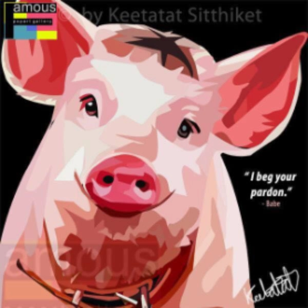 Pop Art Wall Decoration Drawing (Babe) ???i?O ? Sustainable Practice Enlightenment Approach