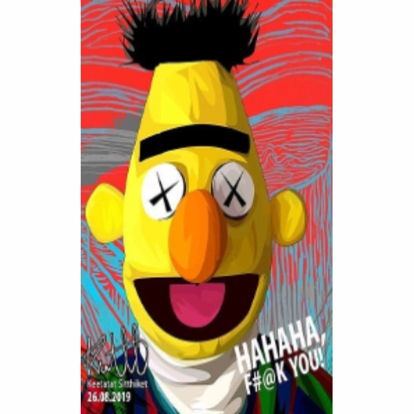 Observation Skill Pop Art Wall Decoration Drawing (Bert - HAHAHA) ??? ?
