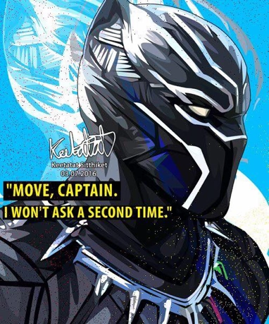 Wave Motion Congratulations Get Pop Art Wall Decoration Drawing (Black Panther)