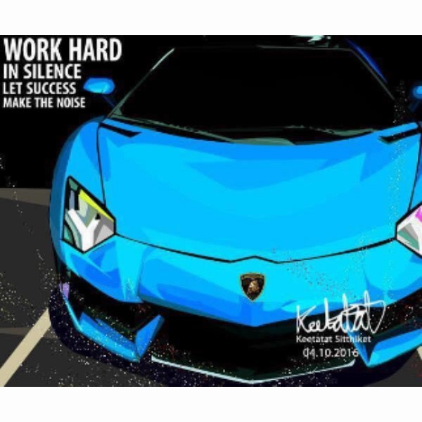 Reflex Development Card game Pop Art Wall Decoration Drawing (Car - LAMBORGHINI) ?????? ?