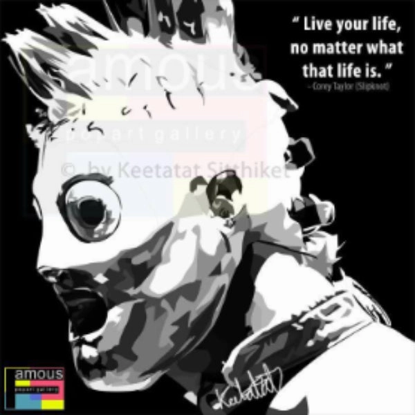 Conditional Statement Dream Realize Pop Art Wall Decoration Drawing (Corey Taylor) Carey Tylor ?