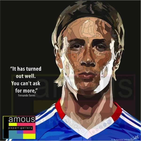 Ability Unlock Pop Art Wall Decoration Drawing (Fernando Torres)