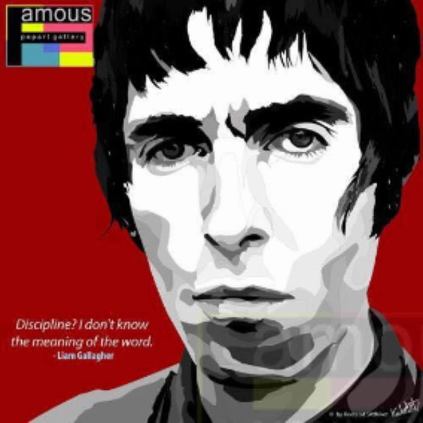 Star Formation Discipline Develop Pop Art Wall Decoration Drawing (Liam Gallagher) ?