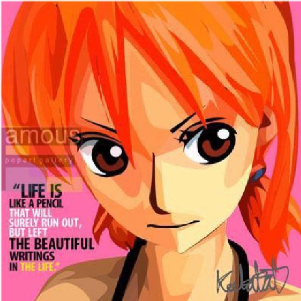 Pop Art Wall Decoration Drawing (Nami) ???\?? ???? Point Gain Parent Choice