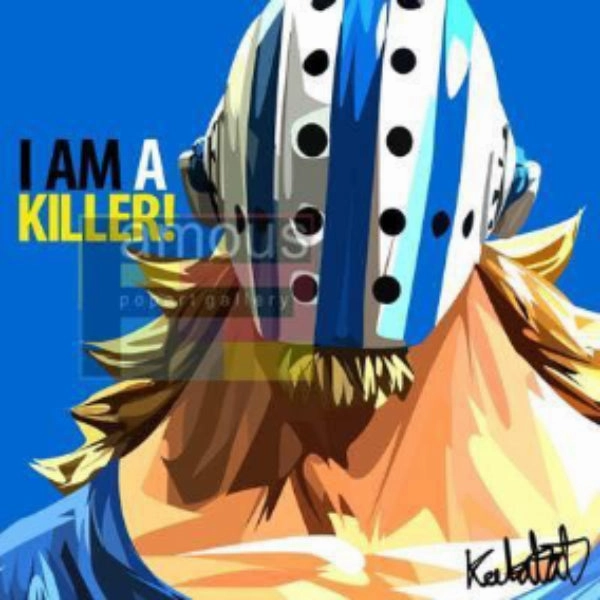 Dedication Demonstrate Metal Model Pop Art Wall Decoration Drawing (One Piece Killer) ???\?? ???? ???? ???? ?