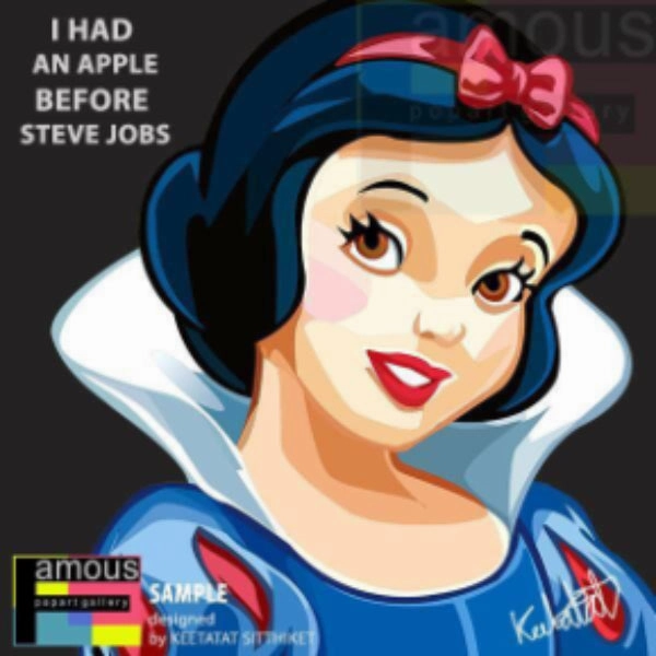 Pop Art Wall Decoration Drawing (Snow White) ?????? ? Development Log Climax Scene