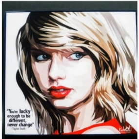 Plate Tectonics Pop Art Wall Decoration Drawing (Taylor Swift) ?