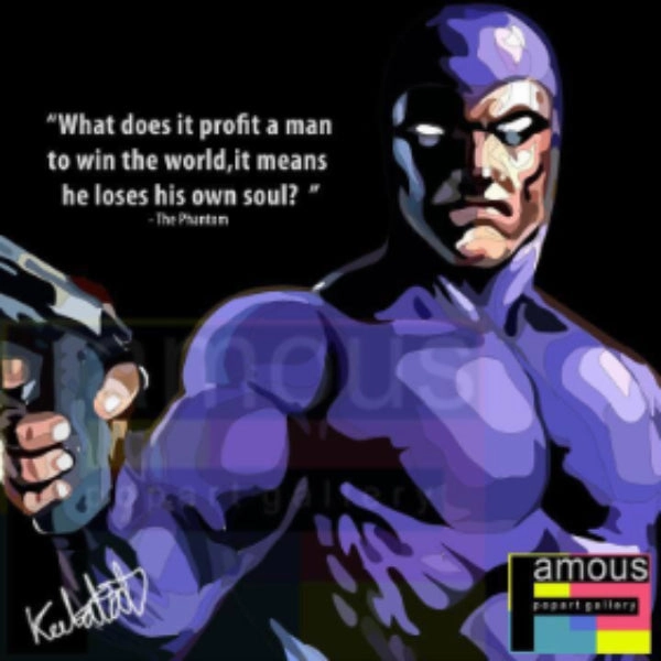 Gardening Tool Pop Art Wall Decoration Drawing (The Phantom) ?Z????? ???b ?