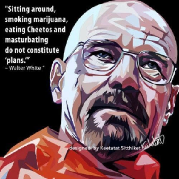 Pop Art Wall Decoration Drawing (Walter White) ?^?????? Breaking Bad ? Magnetic pieces Telescope Kit