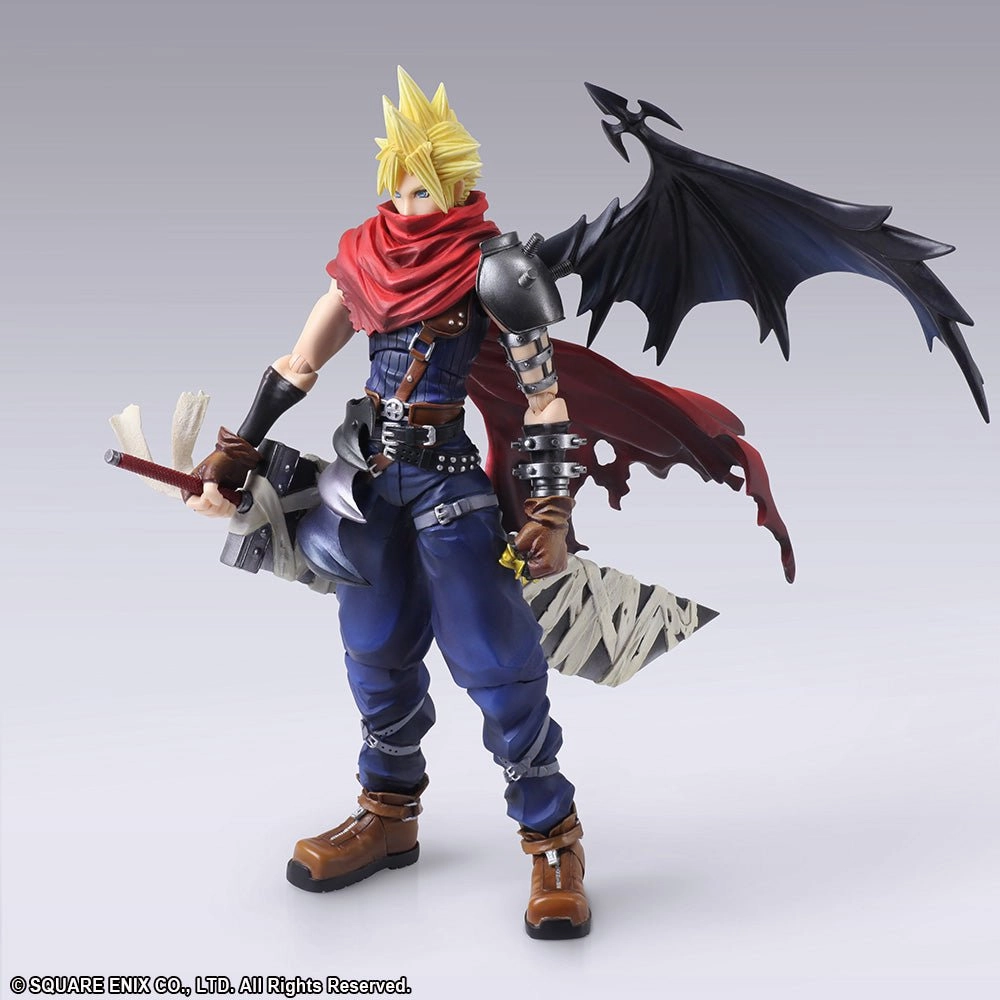 Final Fantasy BRING ARTS Cloud Strife Another Form Ver. Action Figure Museum Replica