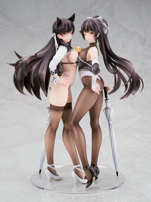 Azur Lane Atago & Takao Race Queen Ver. 1/7 Complete Figure Anime Model Rubber Toy