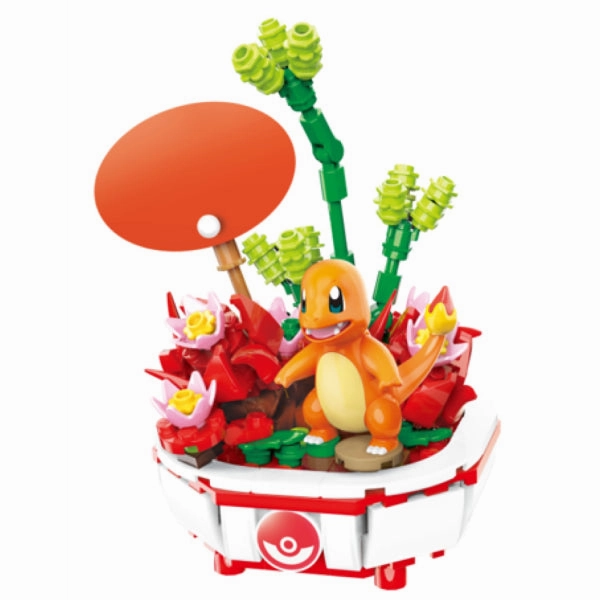 Qman Pokemon Bonsai Building Block (Pikachu / Charmander / Squirtle / Bulbasaur / Jigglypuff) ?e ???????` ???? ???? ???? ???? ??N?? ?????? ???? Storytelling Art Web Design