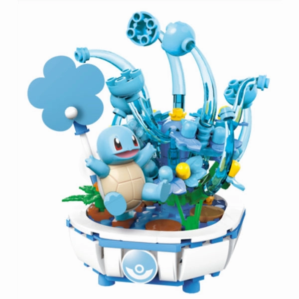 Qman Pokemon Bonsai Building Block (Pikachu / Charmander / Squirtle / Bulbasaur / Jigglypuff) ?e ???????` ???? ???? ???? ???? ??N?? ?????? ???? Teacher Recommended Knowledge Apply