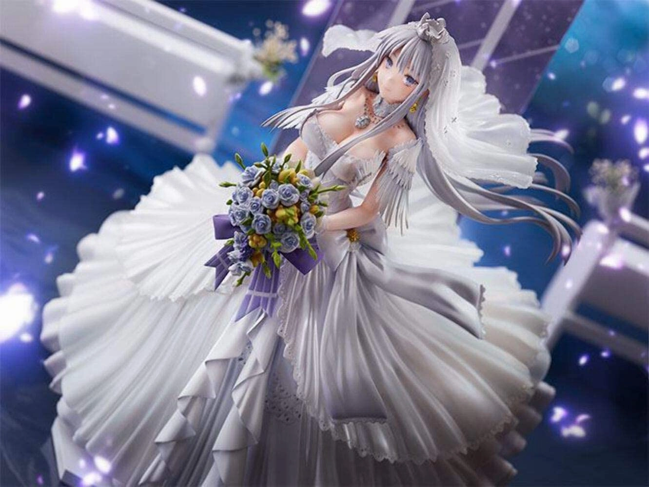 Azur Lane Enterprise Marry Star Ver. Limited Edition 1/7 Complete Figure Blue Ribbon Interchangeable Part