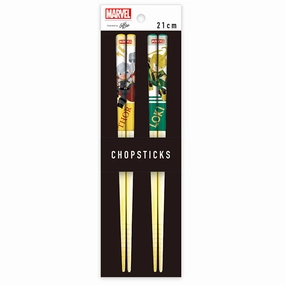Apartment Living Cryptid Model Resin Statue Marvel Chopstick Set - Thor & Loki