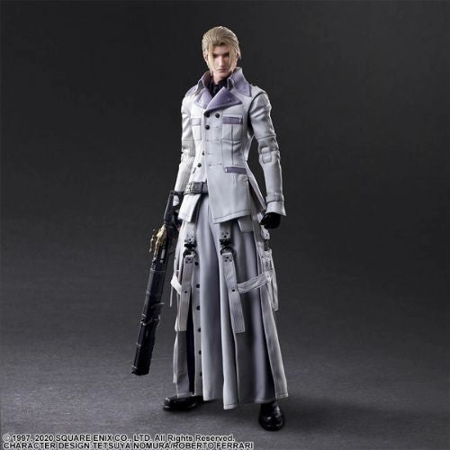 Character Piece Interactive Exhibit Final Fantasy VII Remake PLAY ARTS Kai Rufus Shinra