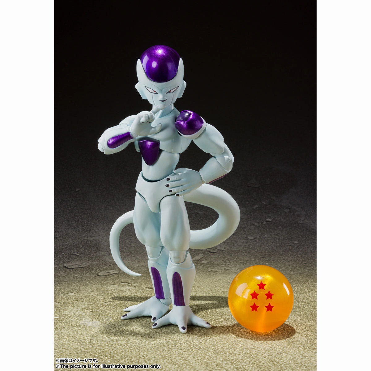 Art Piece Everyday Use S.H.Figuarts FRIEZA FOURTH FORM ???? ???? SHF Freezer Freeza (2025 OCT Resale ver.) Small Space