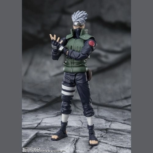 Eco Friendly Fictional Hero S.H.Figuarts Kakashi Hatake -The renowned Sharingan hero- "NARUTO Shippuden"