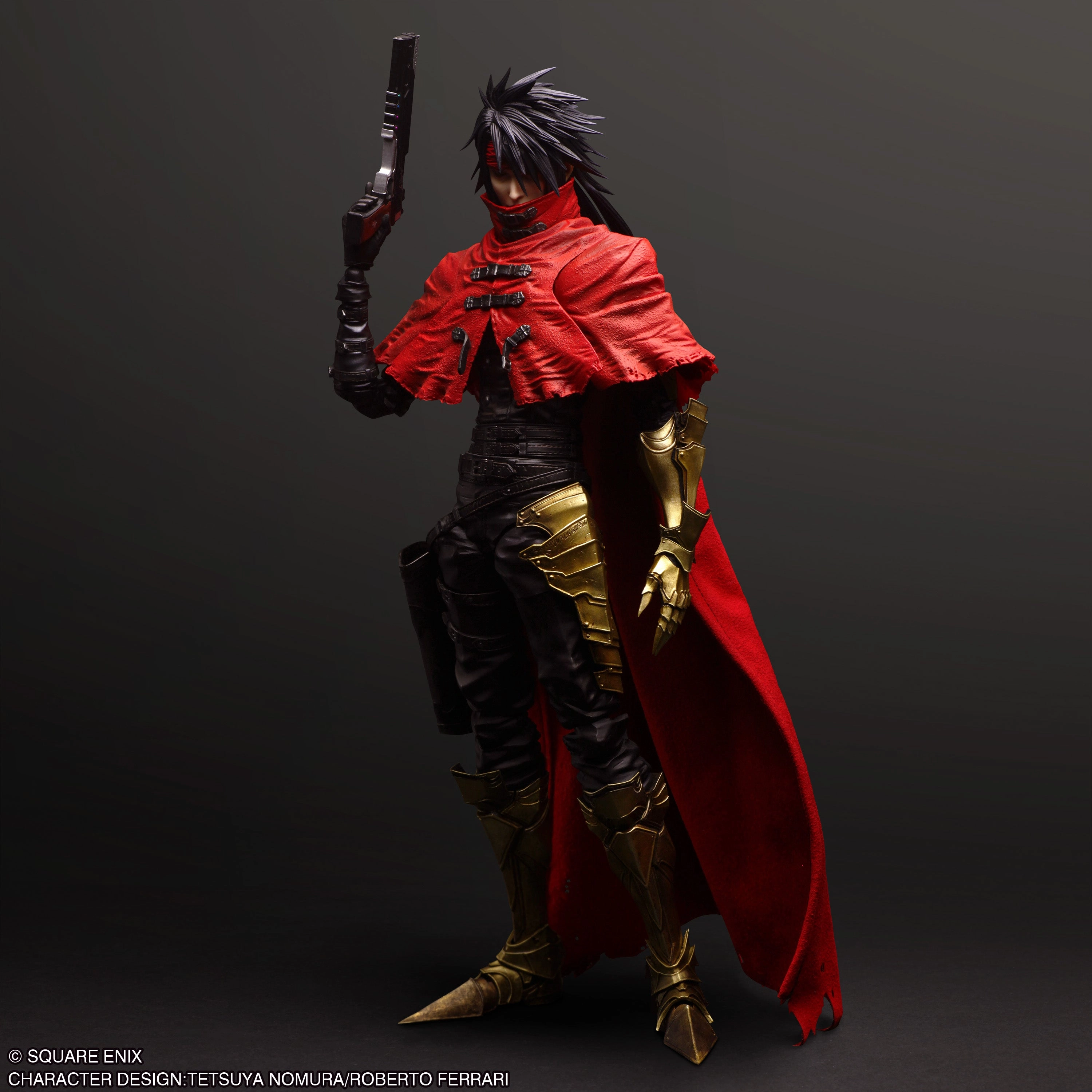 Final Fantasy VII Rebirth PLAY ARTS SHIN Vincent Valentine Movie Collectible Creature Replica
