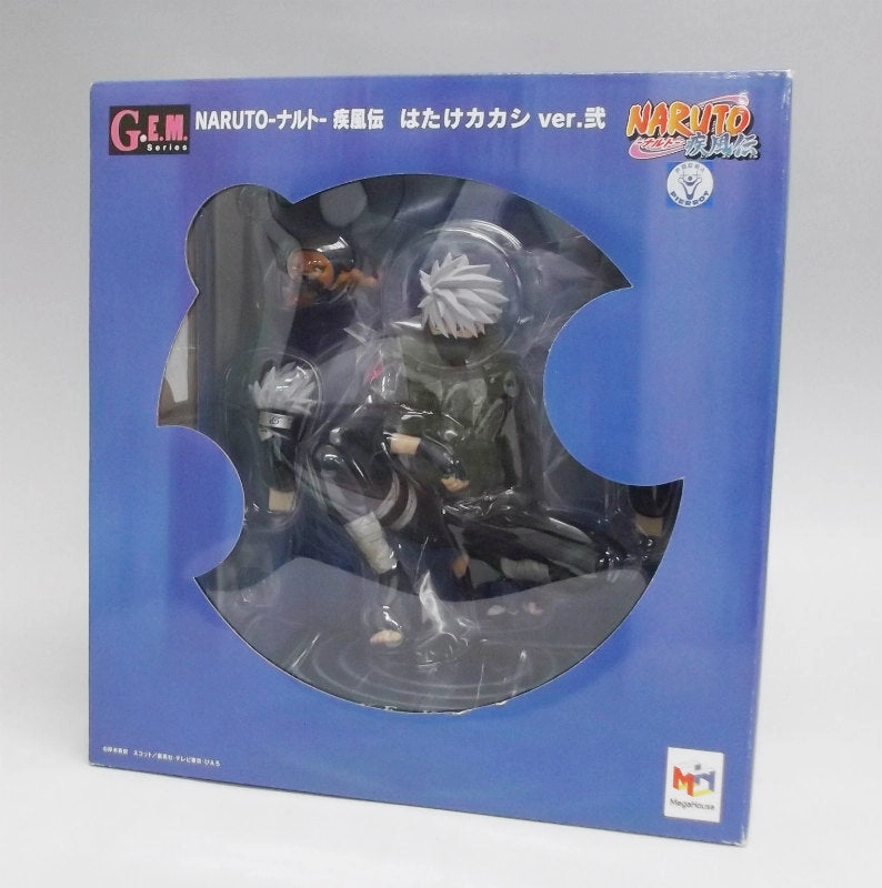 Valuable Collectible Mega House G.E.M NARUTO-Naruto-Gale Den Hatake Kakashi Ver. 2