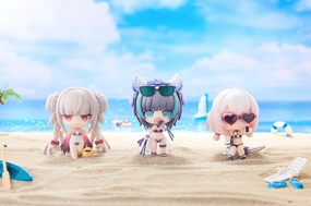 Gaming Merchandise HanaBee "AZUR LANE" SWIM SUIT Complete Model CHIBI FIGURE VOL. 2 SET OF THREE