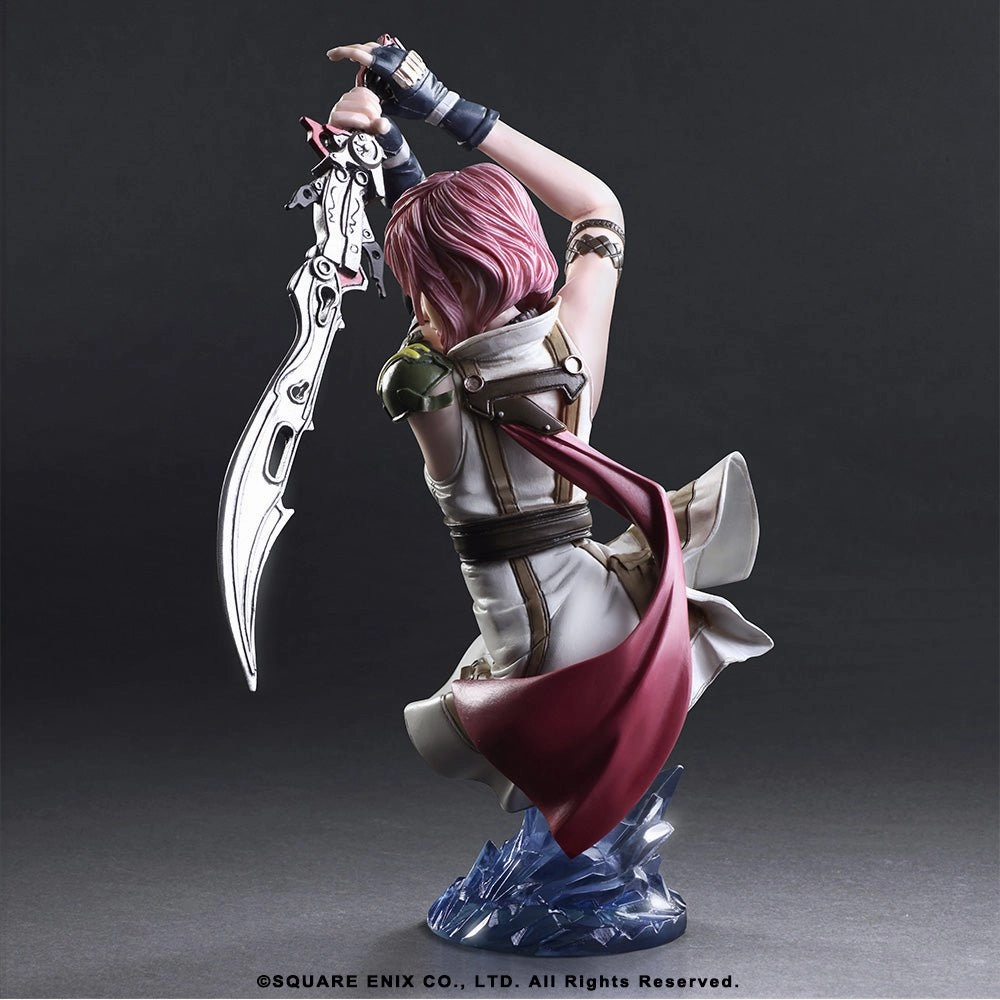 STATIC ARTS BUST - FINAL FANTASY XIII: Lightning Statue Collectible Decor