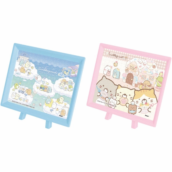 Generosity Show Space Travel Interactive Dramatic Sumikko Gurashi Jigsaw Mame Puzzle 150 Pieces (MA-81 Walking on starry sky (cloud) / MA-82 Cat Brothers and Sweets Shop) ????? ???????? ?D