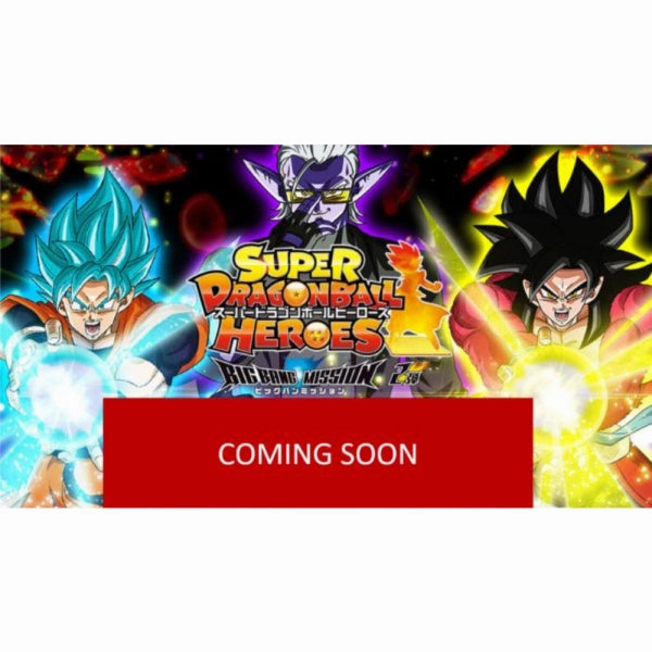 SUPER DRAGONBALL HEROES BIG BANG MISSION Ver.2 HK ???? (box of 20 packs) Creative Perseverance Space Station Creative Freedom